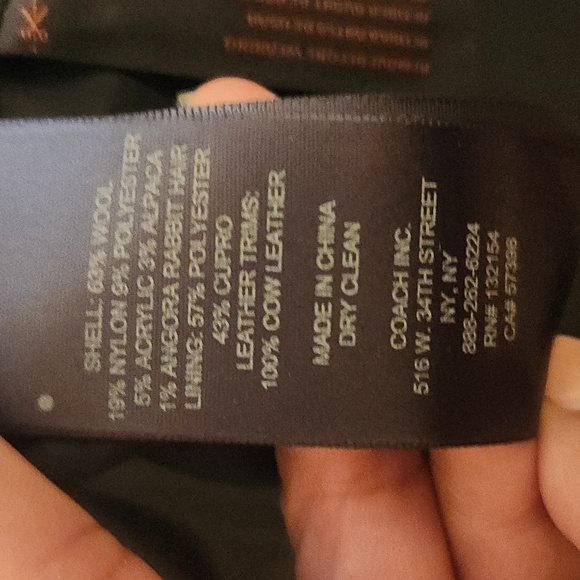 Coach NEW Coat *OPEN TO REASONABLE OFFERS* - Picture 5 of 5